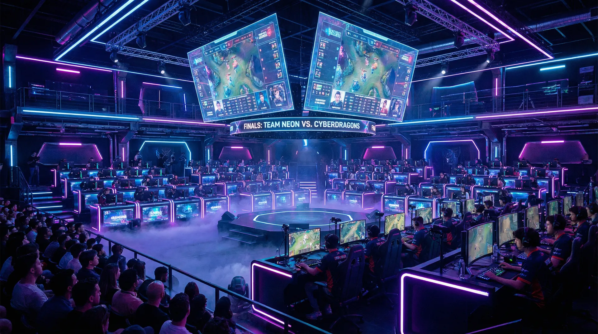 霓虹都市 - 电竞竞猜 开放世界